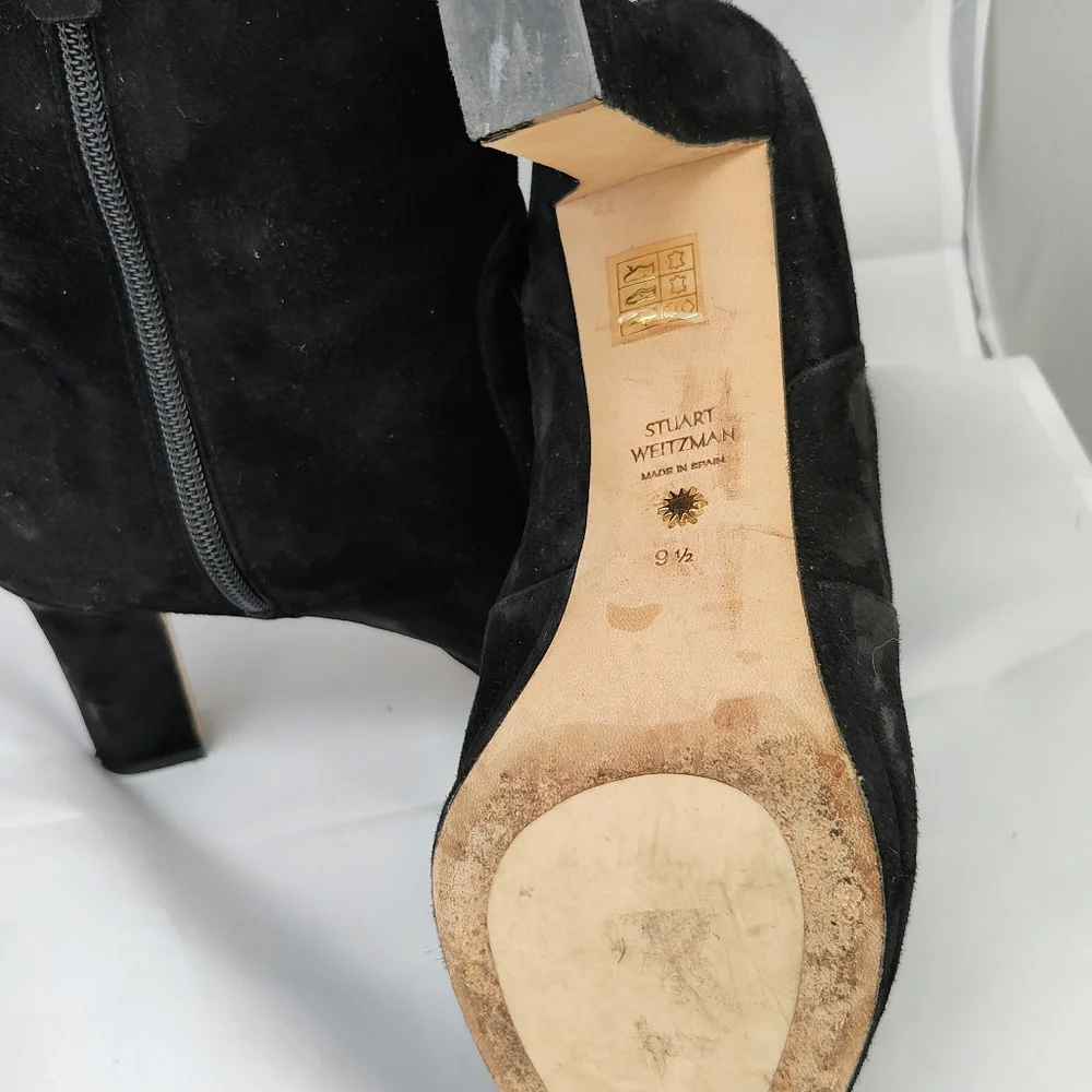 Stewart Weitzman Rosalind 90 Boot in Suede sz 9.5 - Picture 5 of 7